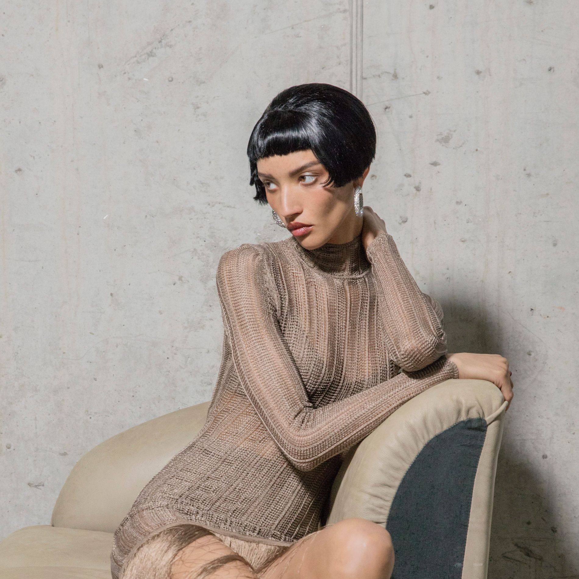 Fendi fringe dress roaring 20's